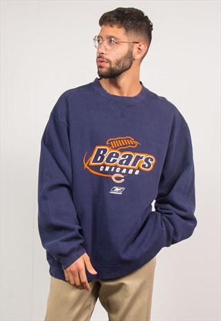REEBOK NFL SWEATSHIRT CHICAGO BEARS
