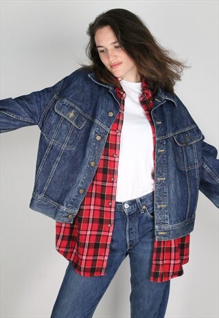 LEE VINTAGE 90S DENIM JACKET SIZE M