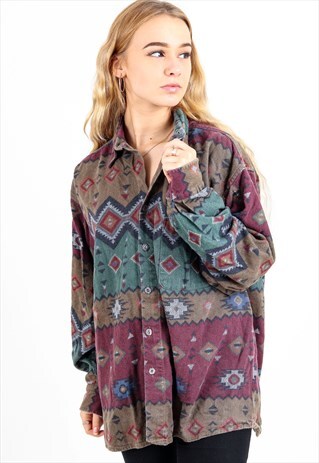VINTAGE PATTERNED SHIRT S431