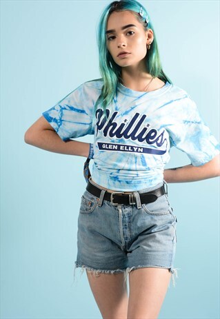VINTAGE TIE DYE PHILLIES FESTIVAL TEE SHIRT