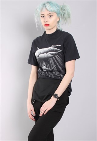 VINTAGE MIAMI FLORIDA TOURIST T-SHIRT