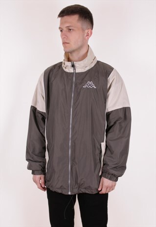 90S VINTAGE KAPPA SHELL PADDED COAT AA10854