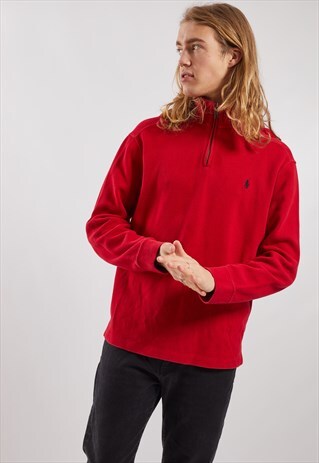 VINTAGE RALPH LAUREN 1/4 ZIP SWEATSHIRT