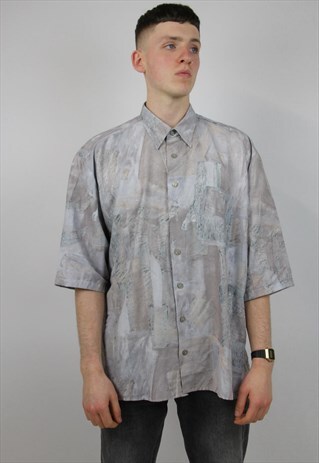 VINTAGE 90'S PATTERNED SHIRT