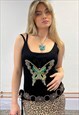 VINTAGE BUTTERFLY TOP -M