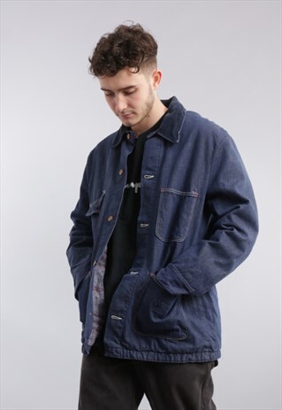 VINTAGE LINED WORKER CHORE JACKET X346