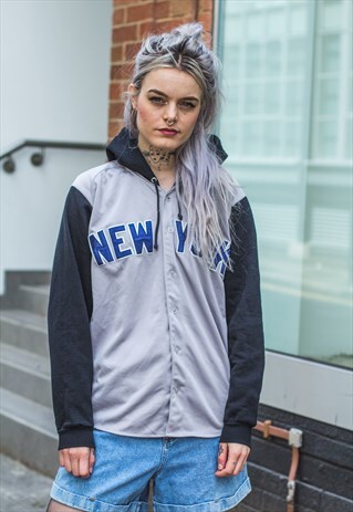 VINTAGE NEW YORK BASEBALL HOODIE