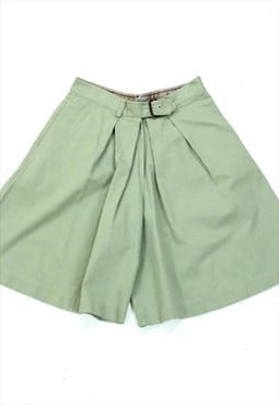 Valentino Shorts 80s Vintage Wide leg culotte high waisted