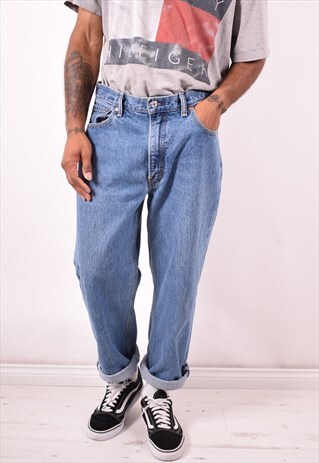 LEVI'S 550 MENS VINTAGE JEANS W36 L30 BLUE 90S