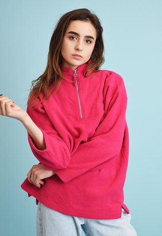 90'S RETRO ATHLEISURE SPORTS OVERSIZED FLEECE SWEATSHIRT