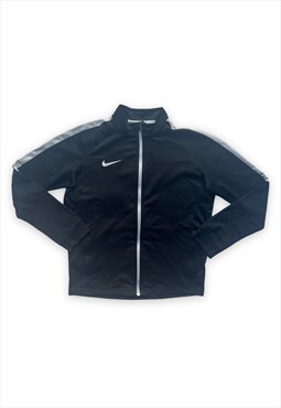 Nike jacket black tracksuit top zipper sportswear gym