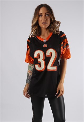 VINTAGE NFL T-SHIRT FOOTBALL JERSEY TOP UK 14 - 16 (CEDT)