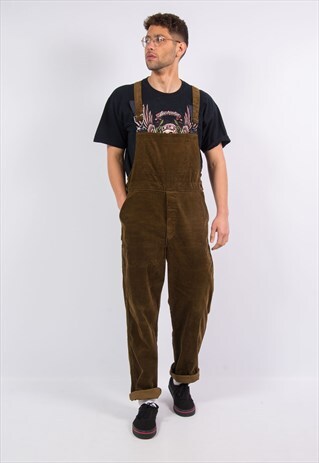 VINTAGE 90'S CORD DUNGAREES