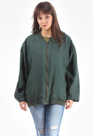 SILK BOMBER JACKET UNISEX