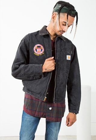VINTAGE CARHARTT WINTER BLANKET JACKET / S2196