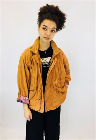 VINTAGE MUSTARD 80S COAT