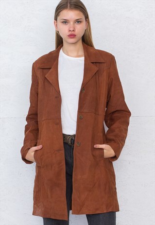 VINTAGE BROWN LEATHER JACKET