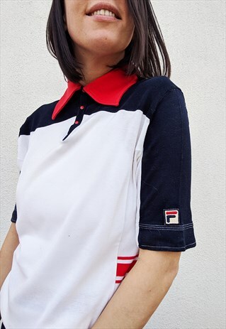 VINTAGE FILA POLO TSHIRT