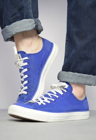 VINTAGE 90S CONVERSE BLUE OX SHOES RETRO PREPPY GRUNGE