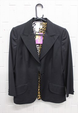 Vintage Y2K Dolce & Gabbana Black Blazer/ Jacket. D&G