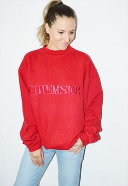 Vintage 90s CHIEMSEE Embroidered Sweatshirt Shirt