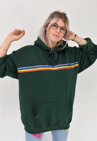 EXCLUSIVE G&G UNISEX FOREST RAINBOW RIBBON HOOD
