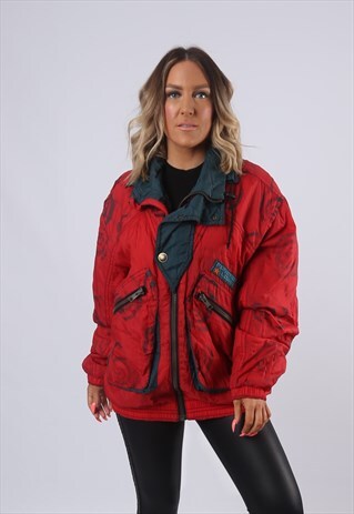 SKI JACKET SNOW SPORTS OVERSIZED WINTER UK 14 (FM4H)