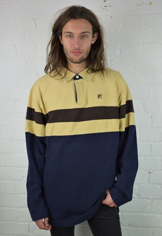 VINTAGE 90'S FILA BUTTON-UP TOP