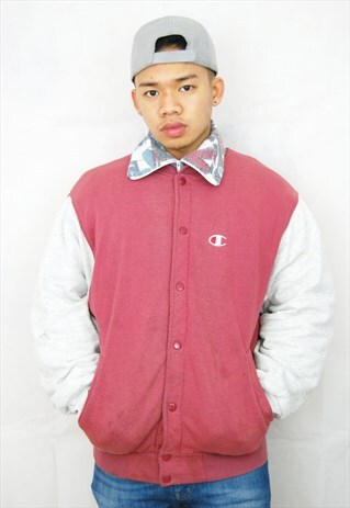 TWO TONE CHAMPION VARSITY BOMBER (1990'S)