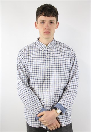 VINTAGE TOMMY HILFIGER CHECK SHIRT