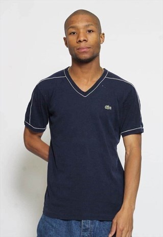 VINTAGE LACOSTE T-SHIRT BLUE