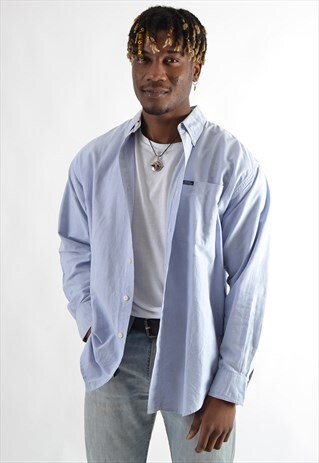 BLUE RALPH LAUREN CHAPS SHIRT RL9638
