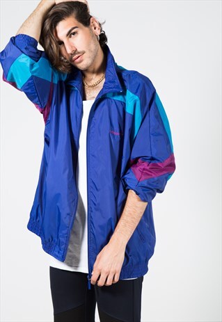 VINTAGE 80S ADIDAS SHELL SPORT JACKET / S1460