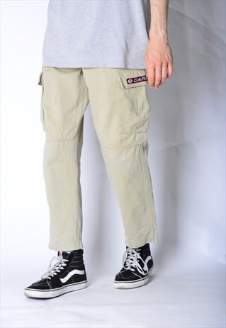 VINTAGE 90S BEIGE CARGO PANTS