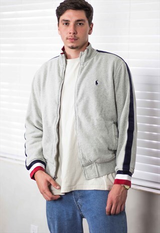 VINTAGE POLO RALPH LAUREN JACKET LOGO 90S XL 36.1