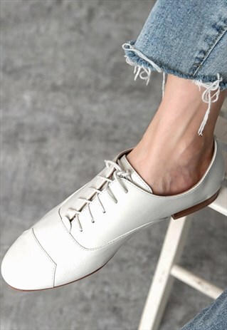 GENUINE LEATHER OXFORD SHOES