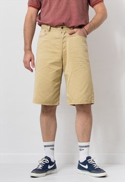 Levi's vintage 90's denim shorts in beige men
