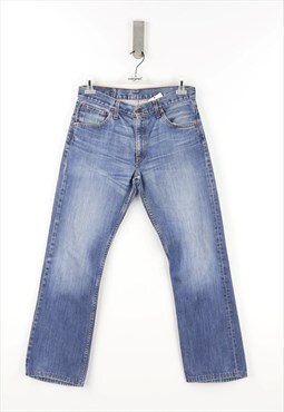 Levi's 507 High Waist Jeans in Blue Denim - W32 - L34