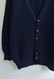 VINTAGE BENETTON KNIT CARDIGAN SWEATER JUMPER