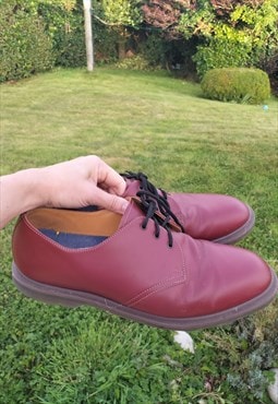 Dr Marten Maroon Made In England Brogues UK10 OX Blood
