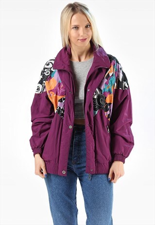 RETRO BOMBER TRACK JACKET