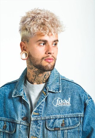 VINTAGE 80S ORIGINAL LEE BASIC DENIM JACKET / S6754