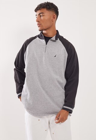 VINTAGE NAUTICA 1/4 ZIP SWEATSHIRT