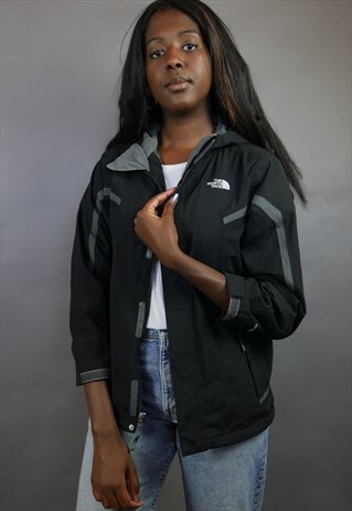 BLACK THE NORTH FACE JACKET COAT