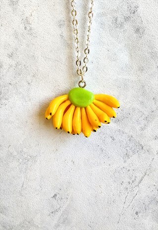 BUNCH OF BANANAS UPCYCLED NECKLACE