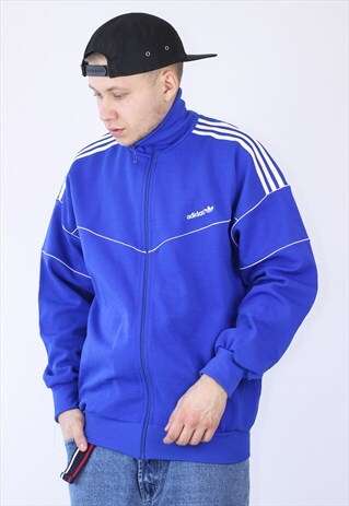 VINTAGE MENS ADIDAS ORIGINALS TRACK TOP JACKET