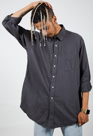 VINTAGE 80S CLASSIC TOMMY HILFIGER SHIRT / S7086