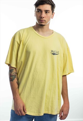 VINTAGE POLO RALPH LAUREN T-SHIRT LOGO 90S XXL 9.9