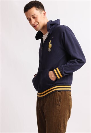 VINTAGE POLO RALPH LAUREN ZIP-UP SWEATSHIRT