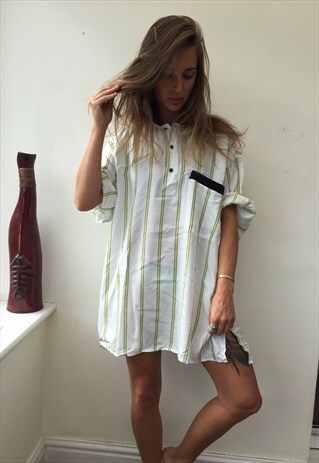 CRAZY PATTERNED OVERSIZED RETRO VINTAGE FESTIVAL SHIRT